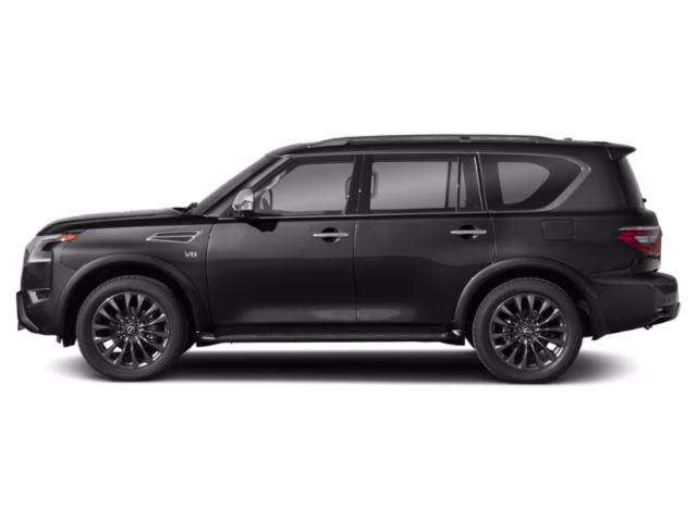 2022 Super Black Nissan Armada Platinum RWD SUV