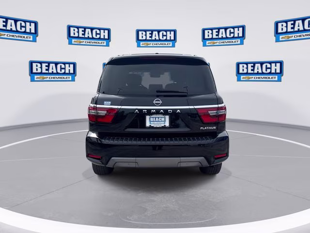 2022 Super Black Nissan Armada Platinum RWD SUV