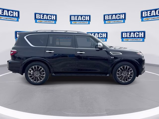 2022 Super Black Nissan Armada Platinum RWD SUV