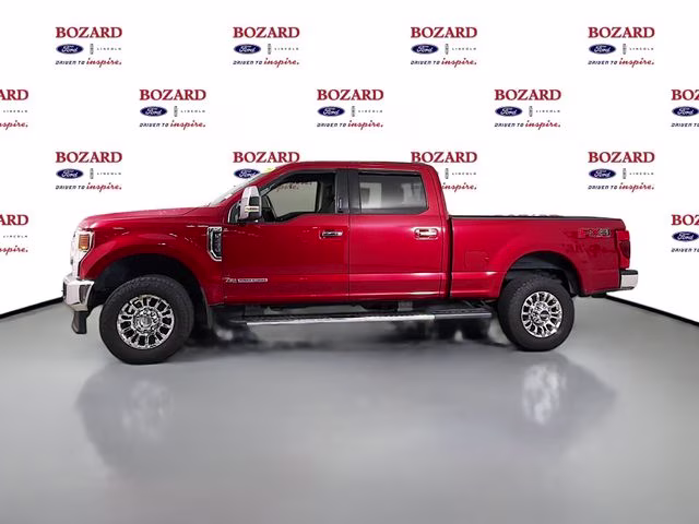 2021 Red Metallic Ford Super Duty F-250 SRW Lariat 4X4 Truck