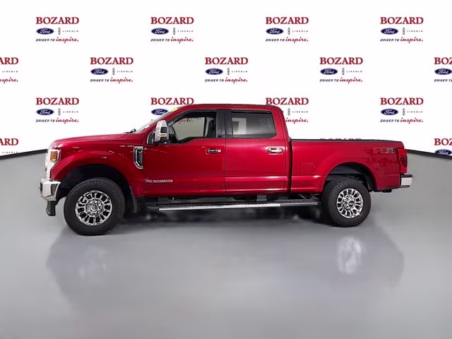2021 Red Metallic Ford Super Duty F-250 SRW Lariat 4X4 Truck