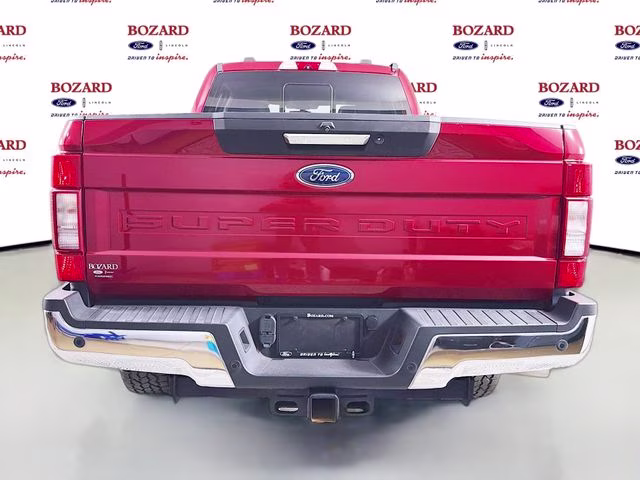 2021 Red Metallic Ford Super Duty F-250 SRW Lariat 4X4 Truck