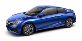2017 Gray Honda Civic LX-P FWD Coupe