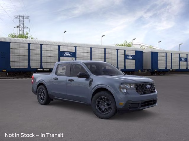 2026 Azure Gray Metallic Tri-Coat Ford Maverick XLT FWD Truck