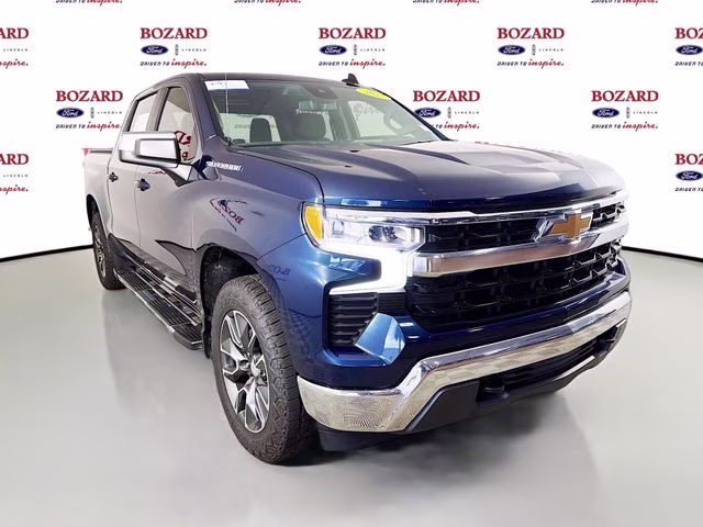 2023 Blue Metallic Chevrolet Silverado 1500 LT 4X4 Truck