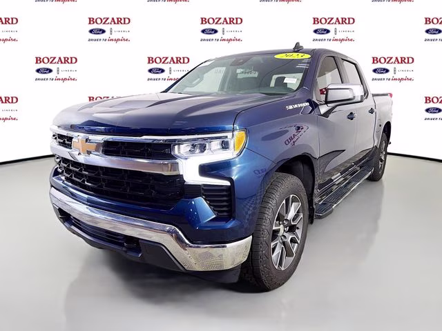 2023 Blue Metallic Chevrolet Silverado 1500 LT 4X4 Truck