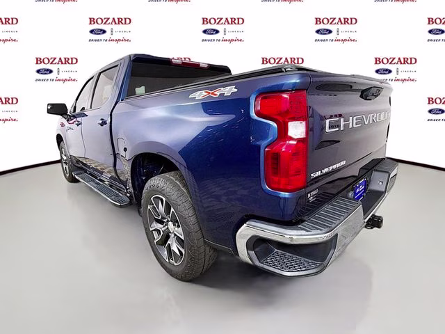 2023 Blue Metallic Chevrolet Silverado 1500 LT 4X4 Truck