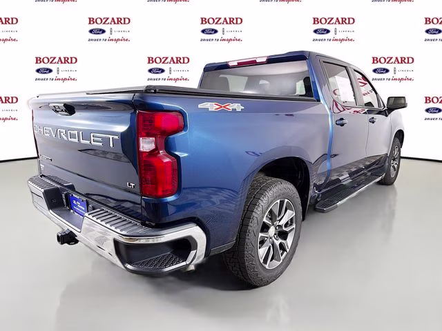 2023 Blue Metallic Chevrolet Silverado 1500 LT 4X4 Truck