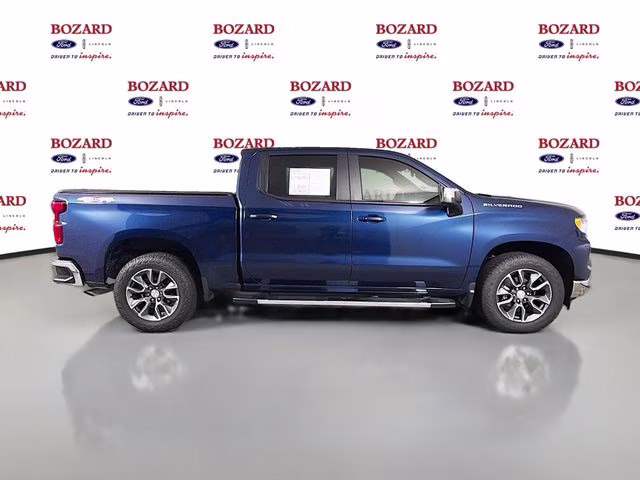 2023 Blue Metallic Chevrolet Silverado 1500 LT 4X4 Truck