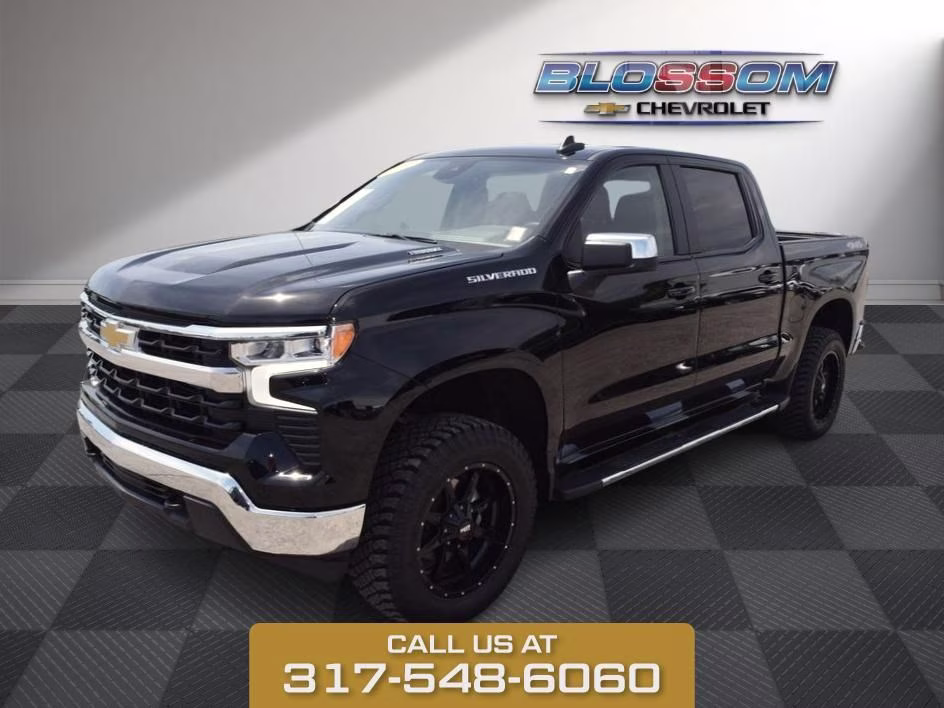 2026 Black Chevrolet Silverado 1500 LT 4X4 Truck