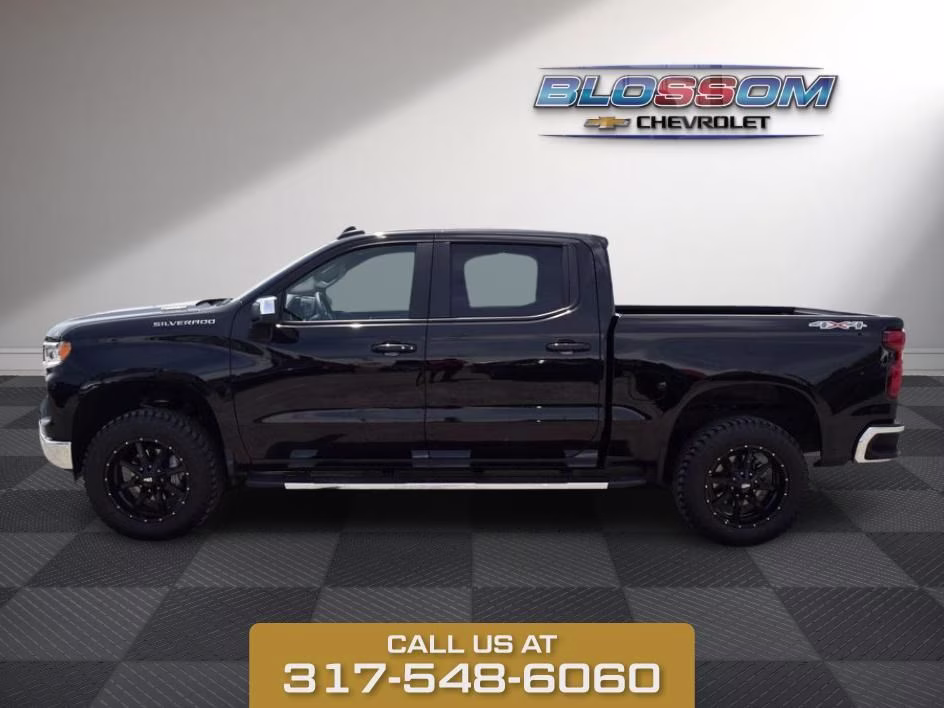 2026 Black Chevrolet Silverado 1500 LT 4X4 Truck