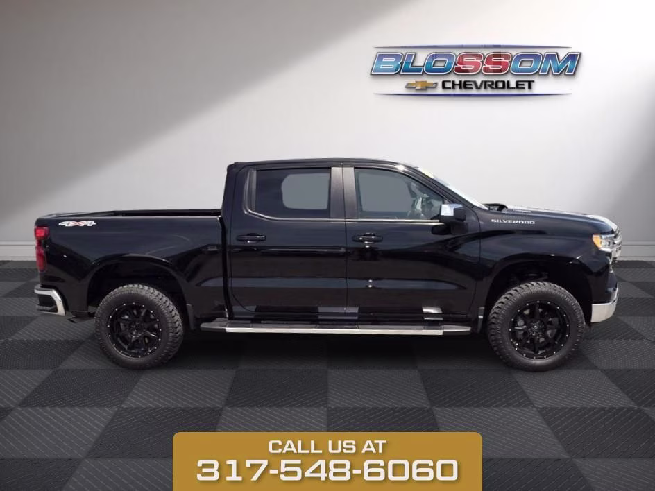 2026 Black Chevrolet Silverado 1500 LT 4X4 Truck