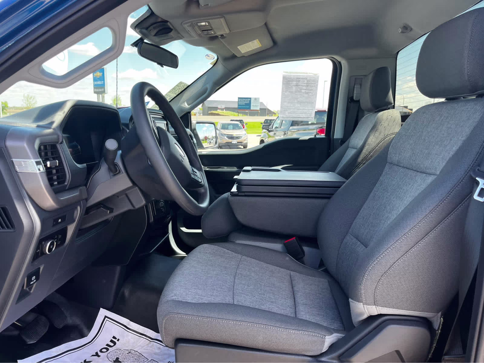 2025 Atlas Blue Ford F-150 XL 4X4 Truck