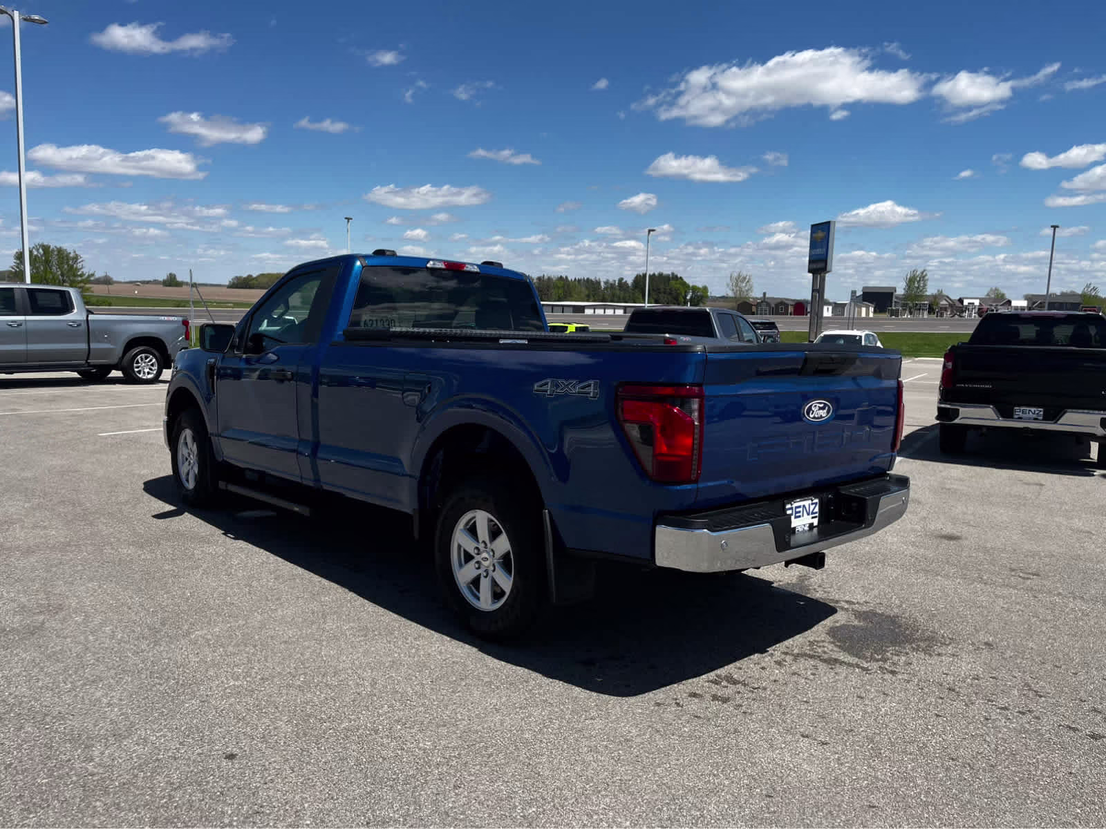 2025 Atlas Blue Ford F-150 XL 4X4 Truck