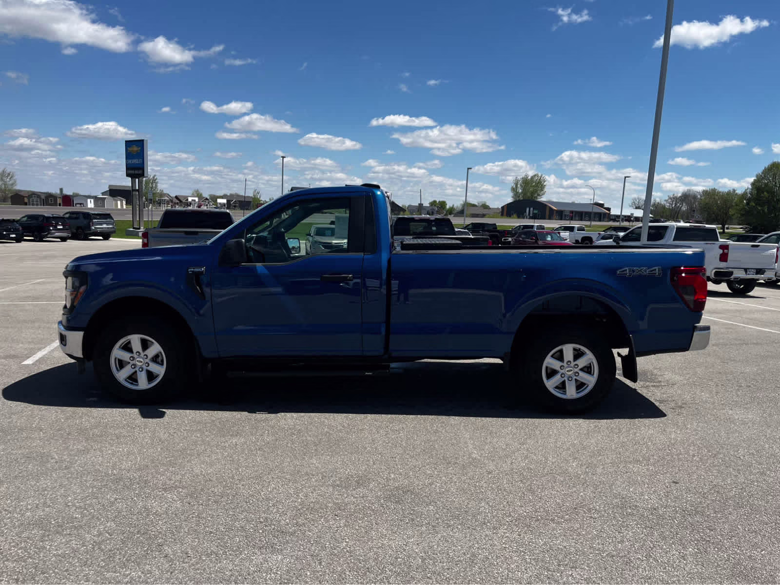 2025 Atlas Blue Ford F-150 XL 4X4 Truck