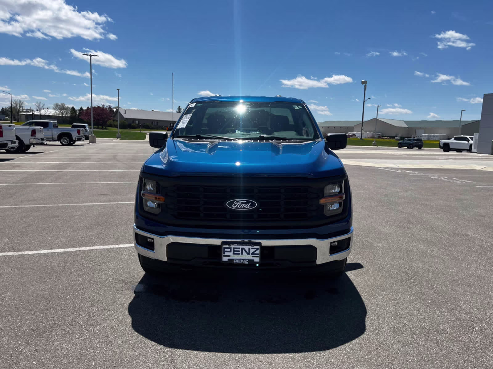 2025 Atlas Blue Ford F-150 XL 4X4 Truck