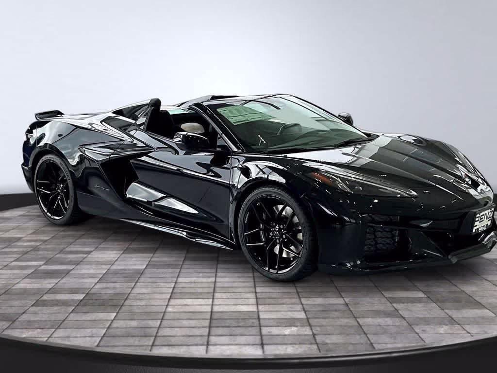 2026 Black Chevrolet Corvette 3LZ RWD Convertible
