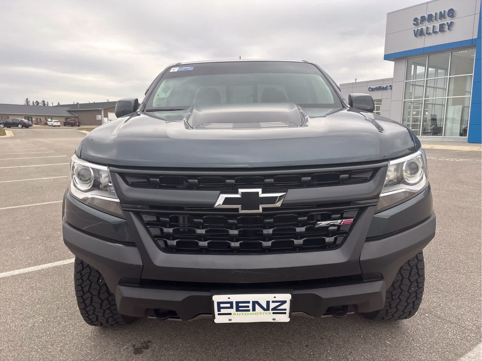 2019 Shadow Gray Metallic Chevrolet Colorado 4WD ZR2 4X4 Truck
