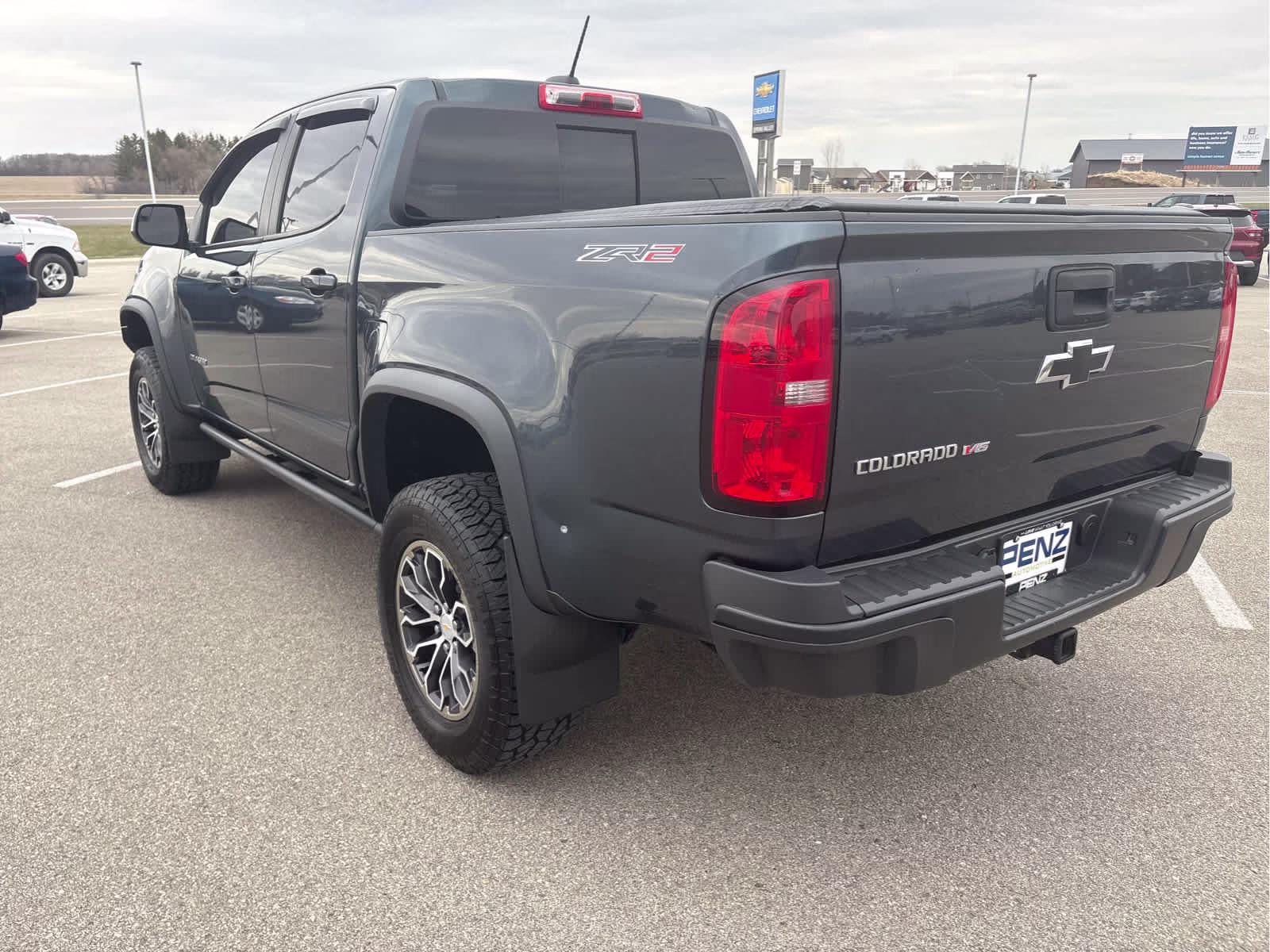 2019 Shadow Gray Metallic Chevrolet Colorado 4WD ZR2 4X4 Truck