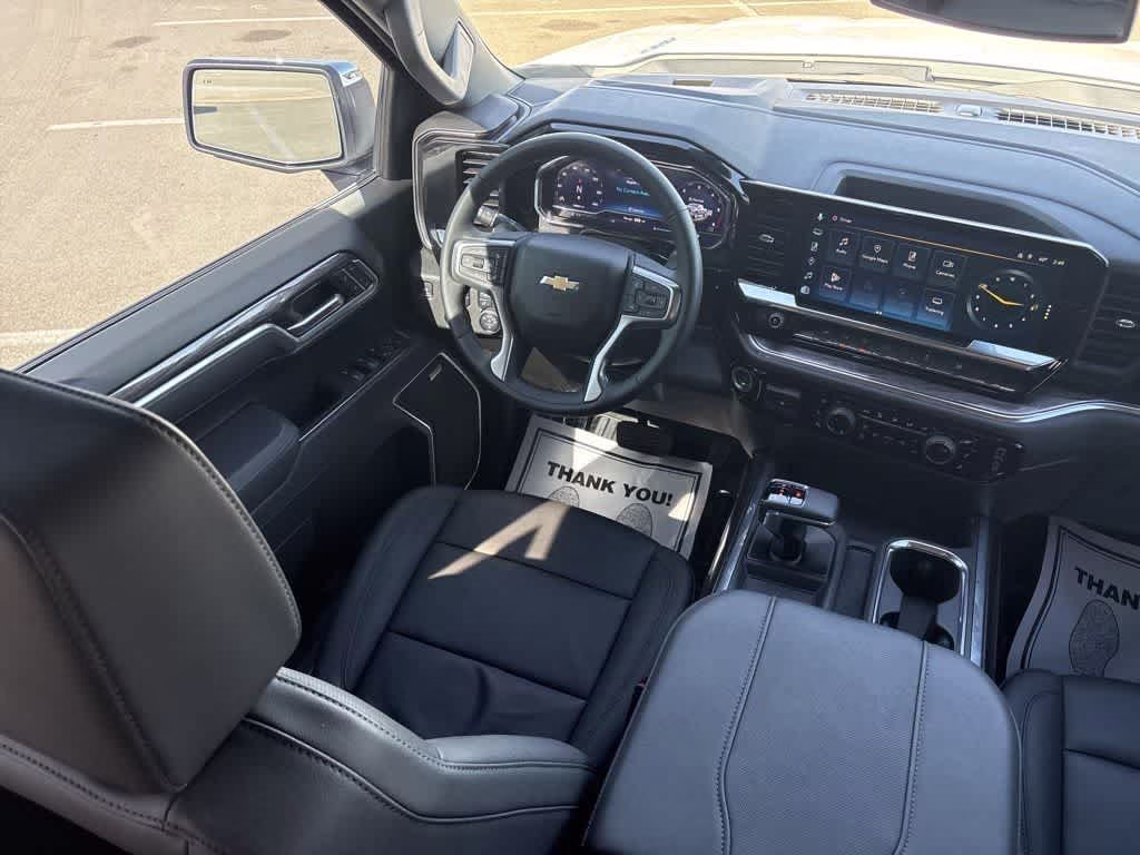 2025 Summit White Chevrolet Silverado 1500 LTZ 4X4 Truck