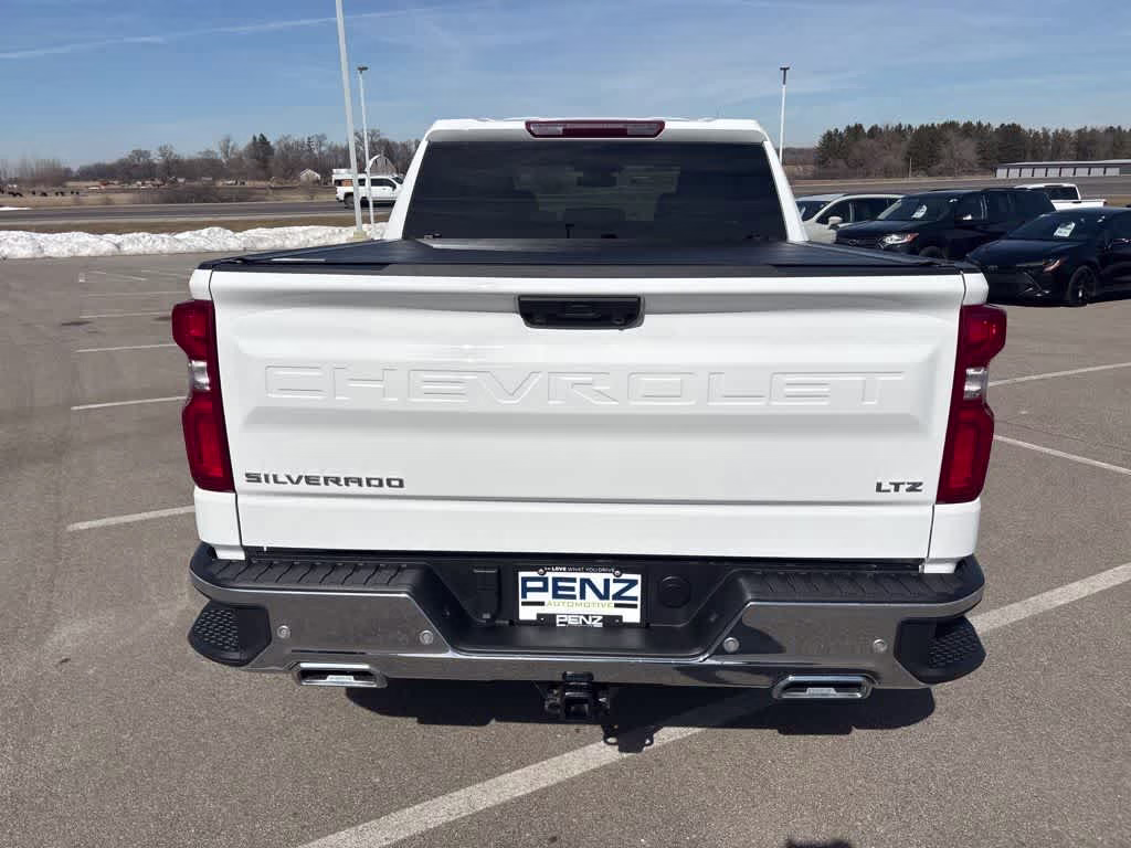 2025 Summit White Chevrolet Silverado 1500 LTZ 4X4 Truck
