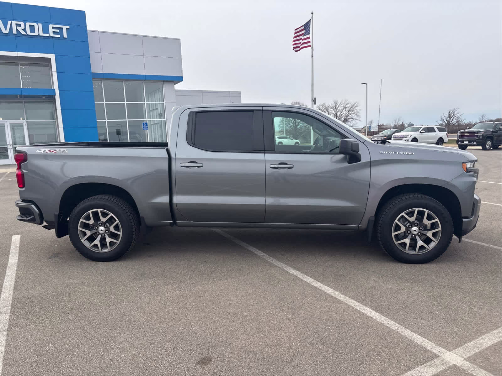 2020 Satin Steel Metallic Chevrolet Silverado 1500 RST 4X4 Truck