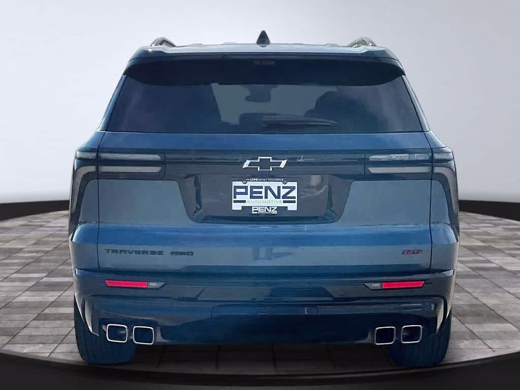 2025 Lakeshore Blue Metallic Chevrolet Traverse AWD RS AWD SUV