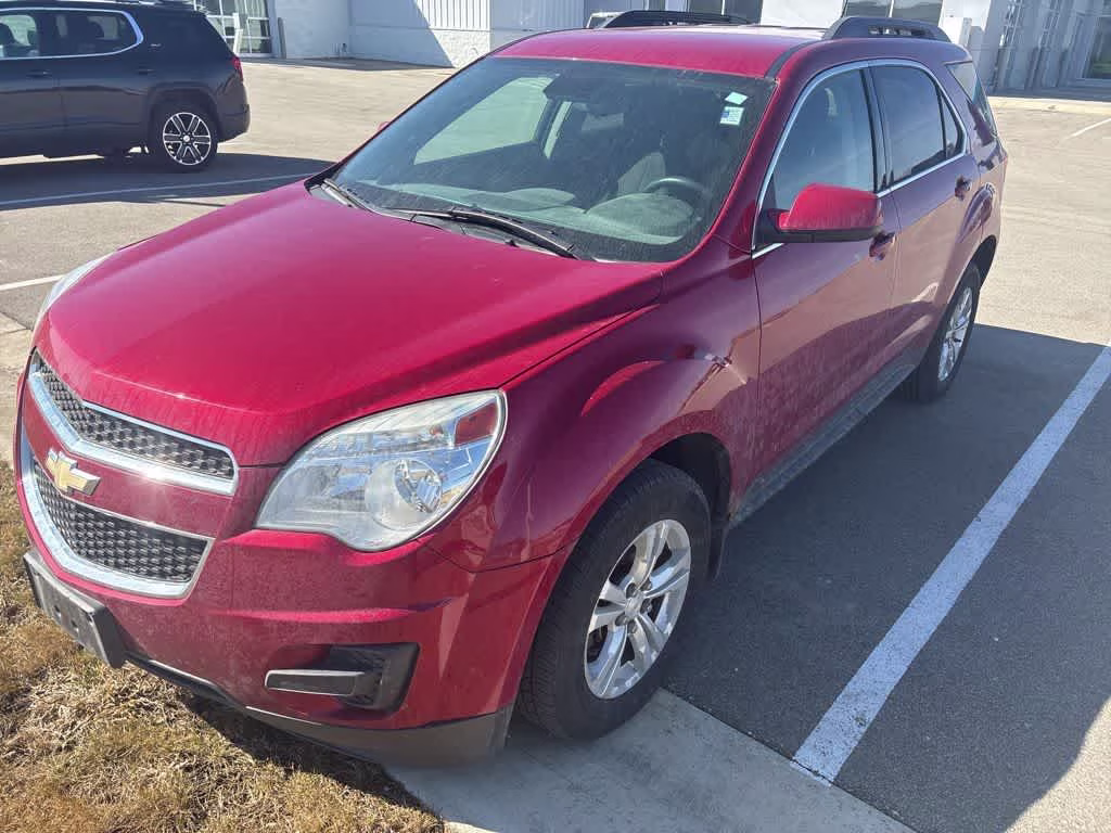 2014 Crystal Red Tintcoat Chevrolet Equinox LT AWD SUV