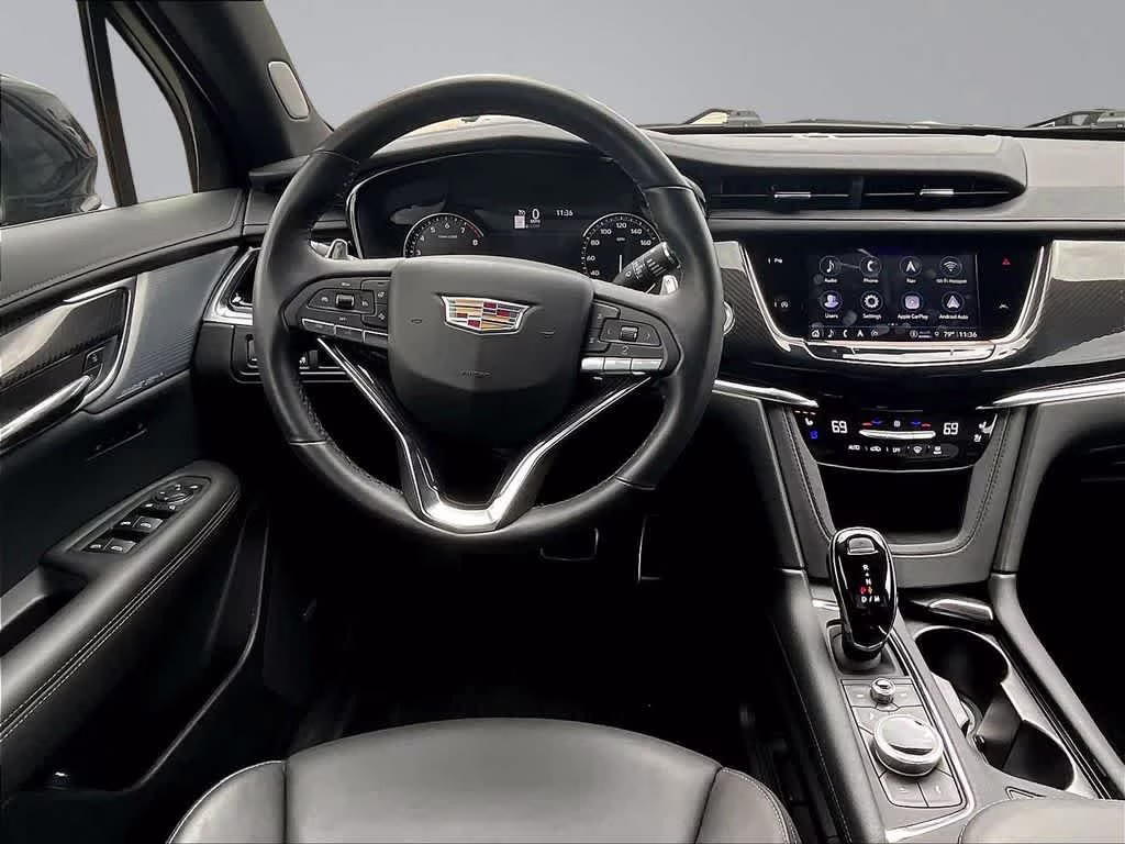 2024 Stellar Black Metallic Cadillac XT6 AWD Sport AWD SUV