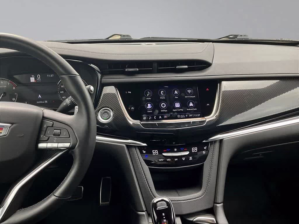 2024 Stellar Black Metallic Cadillac XT6 AWD Sport AWD SUV