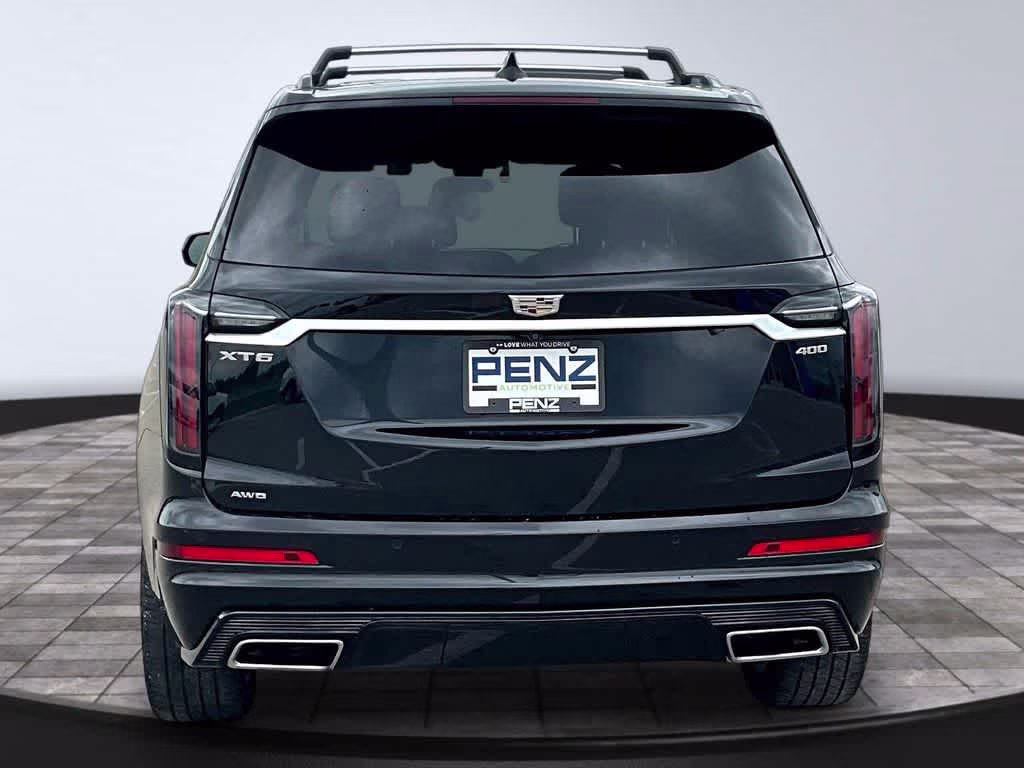 2024 Stellar Black Metallic Cadillac XT6 AWD Sport AWD SUV