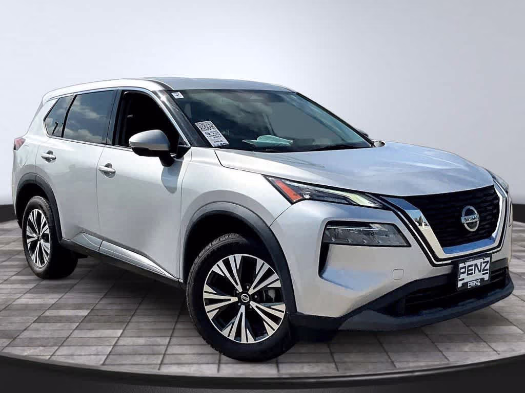 2021 Brilliant Silver Metallic Nissan Rogue SV AWD SUV