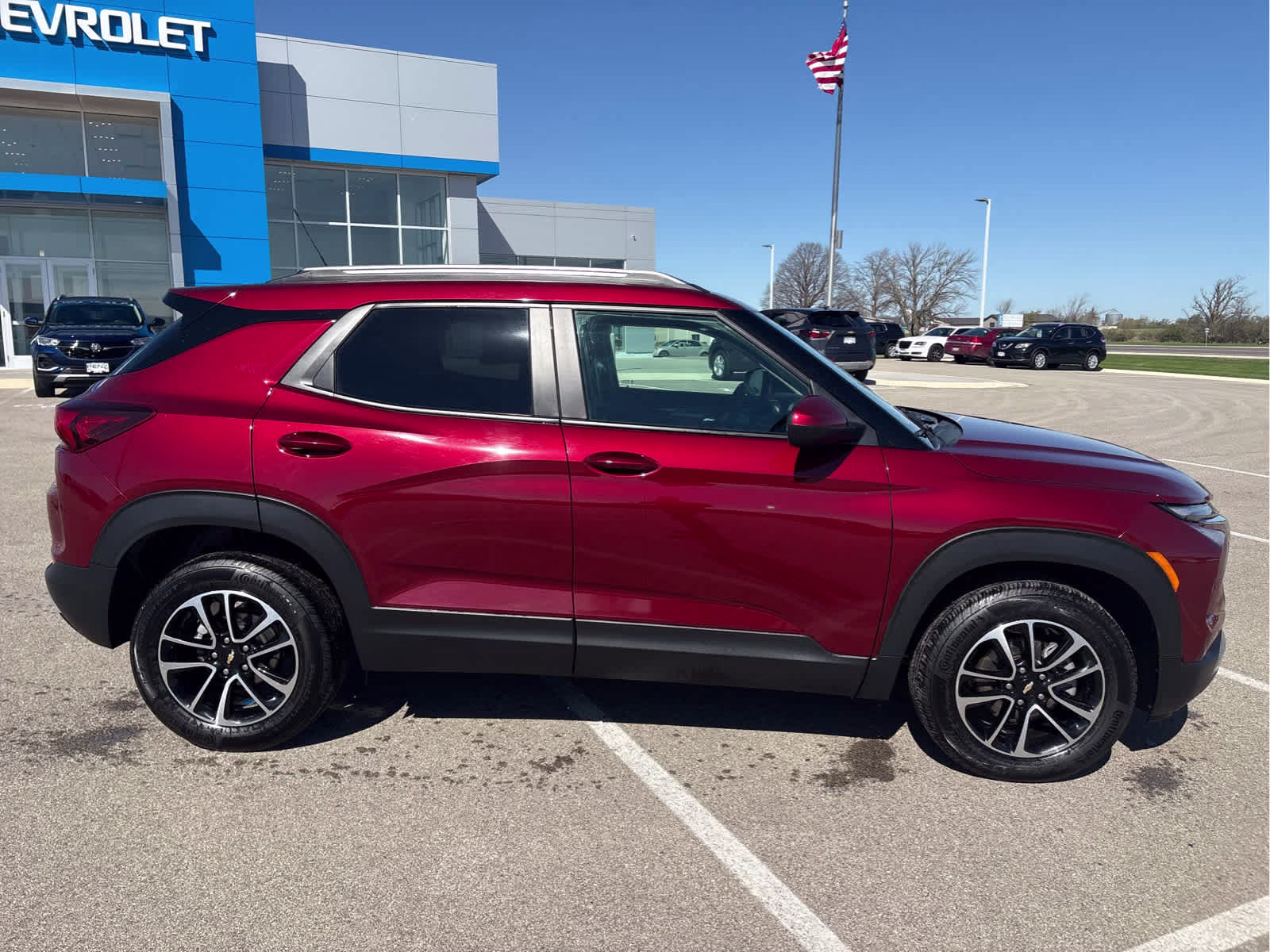 2025 Crimson Metallic Chevrolet Trailblazer LT AWD SUV
