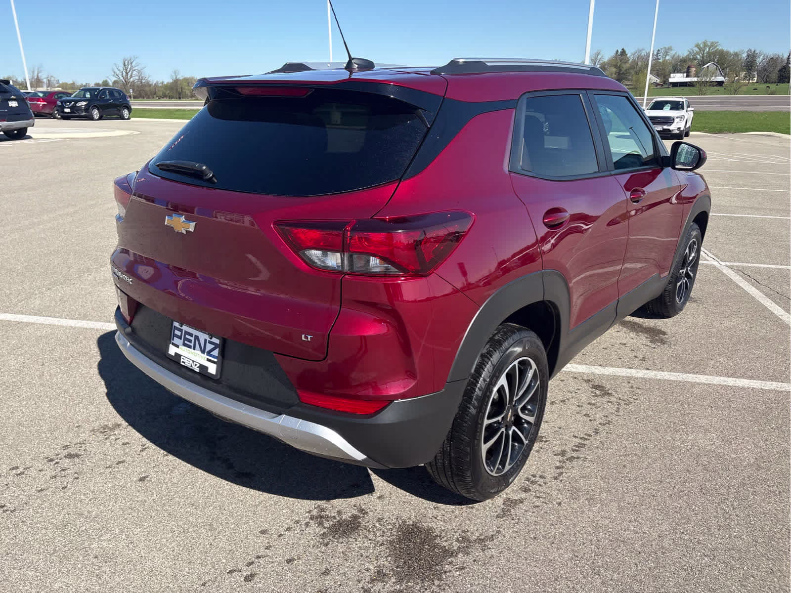 2025 Crimson Metallic Chevrolet Trailblazer LT AWD SUV