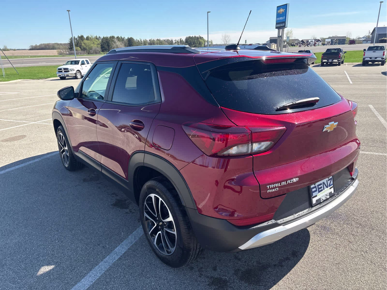 2025 Crimson Metallic Chevrolet Trailblazer LT AWD SUV
