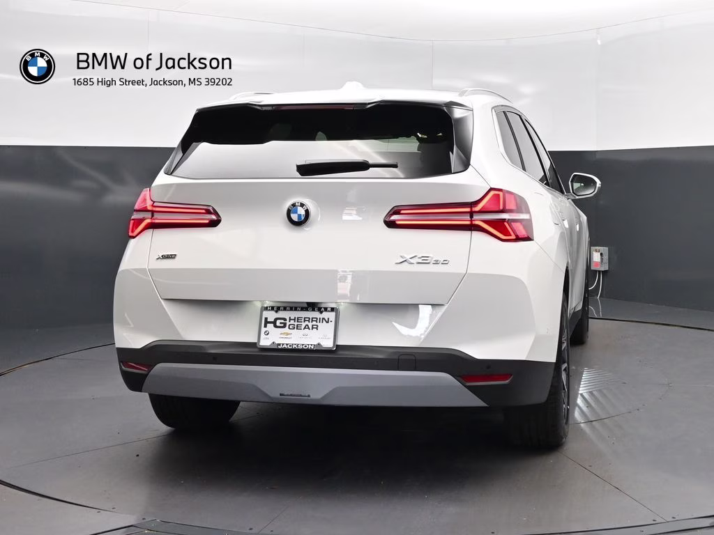2026 Alpine White BMW X3 30 xDrive AWD SUV
