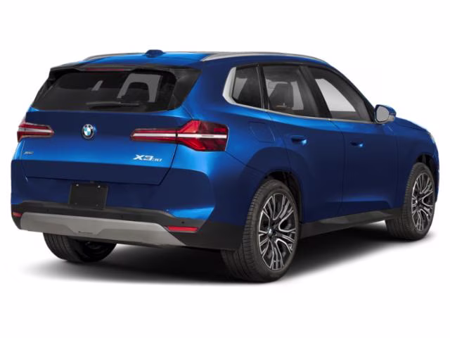 2026 Tanzanite Blue II Metallic BMW X3 30 xDrive AWD SUV