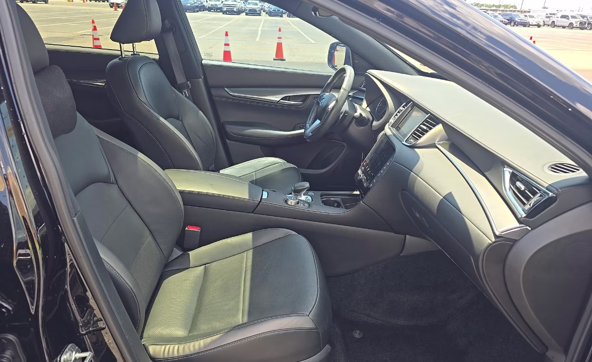 2023 Black Obsidian INFINITI QX55 ESSENTIAL AWD SUV