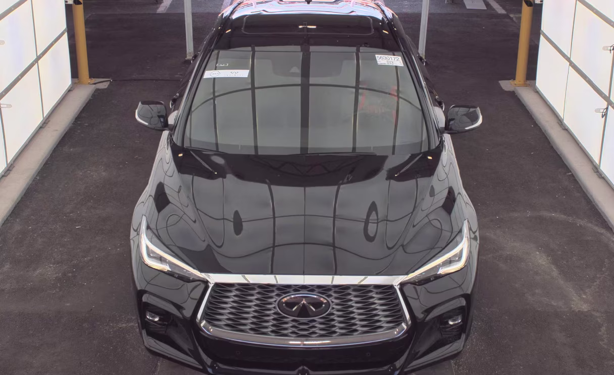 2023 Black Obsidian INFINITI QX55 ESSENTIAL AWD SUV