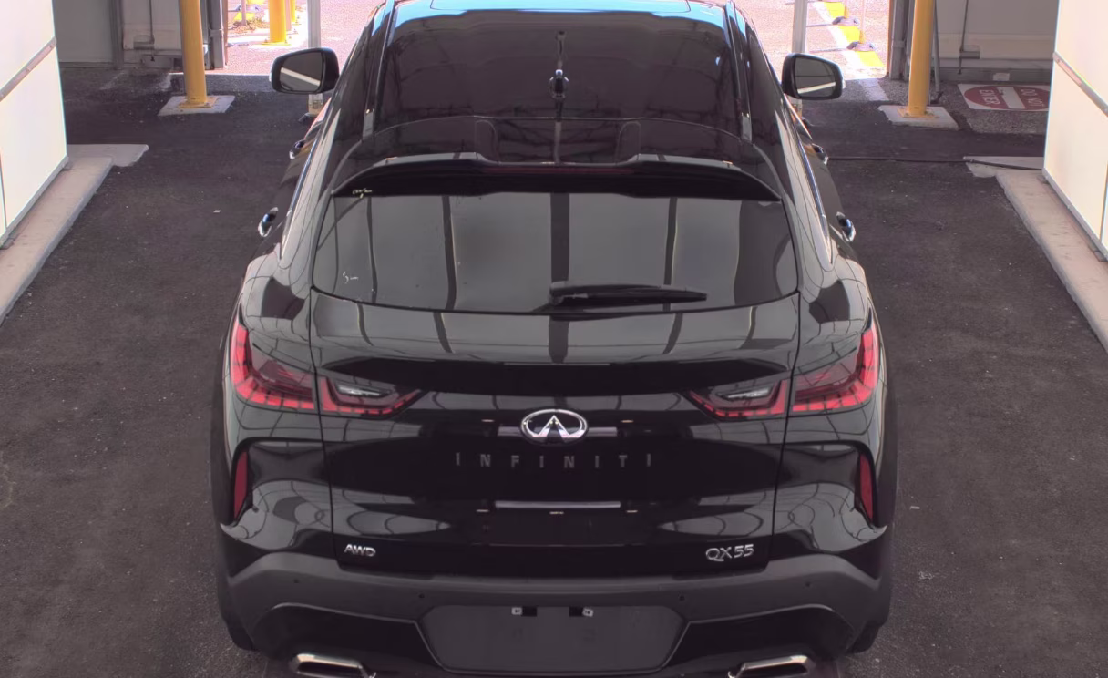 2023 Black Obsidian INFINITI QX55 ESSENTIAL AWD SUV