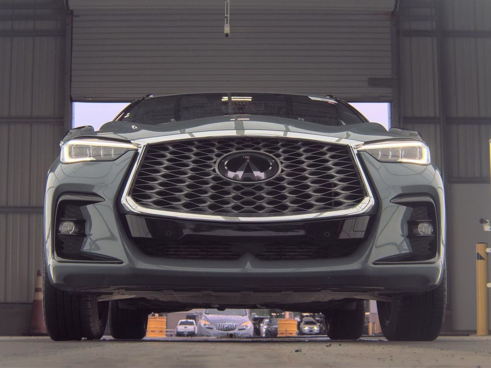 2025 Slate Gray INFINITI QX55 ESSENTIAL AWD SUV