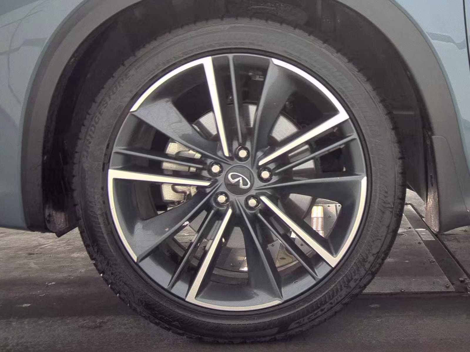 2025 Slate Gray INFINITI QX55 ESSENTIAL AWD SUV