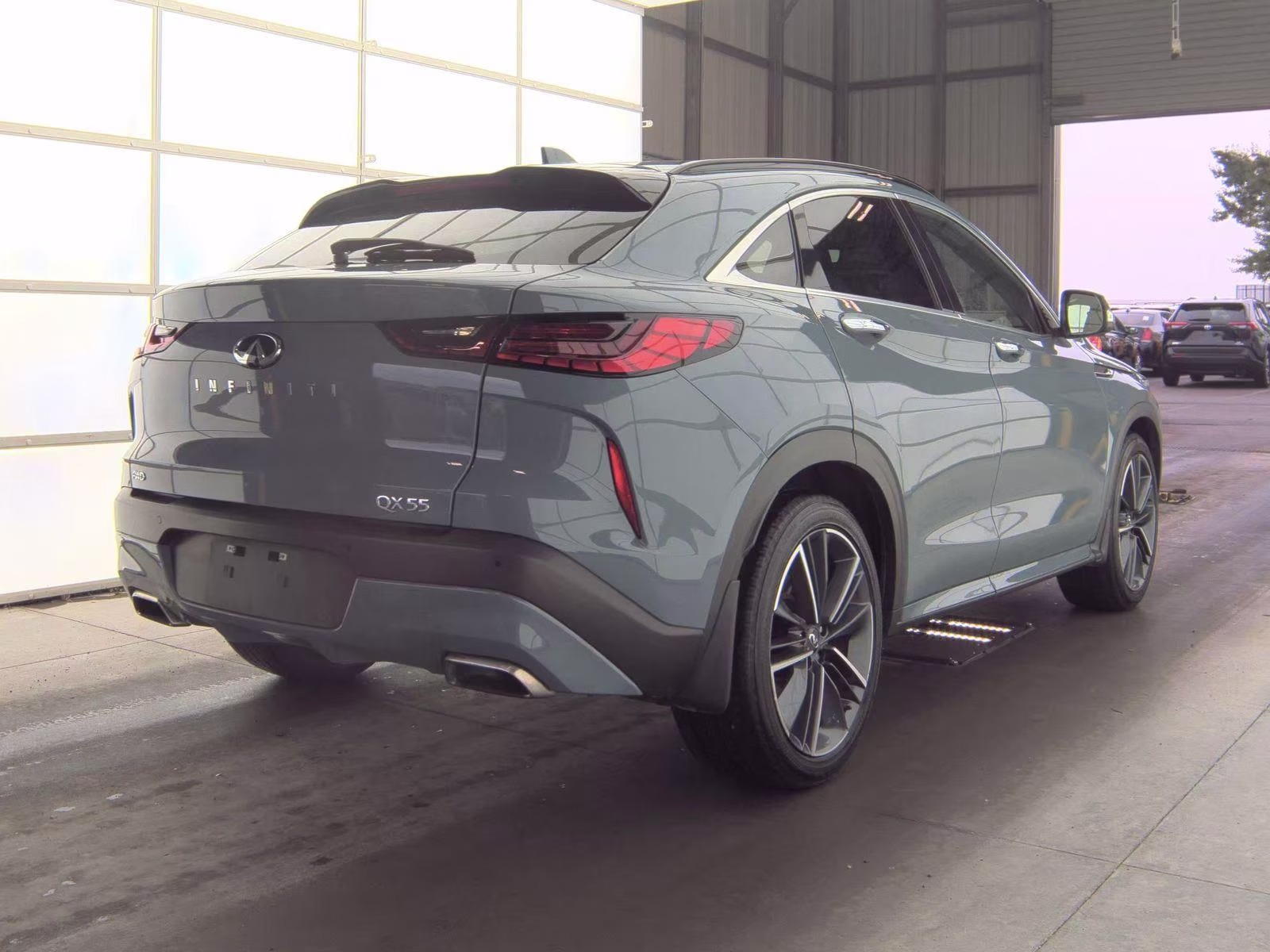 2025 Slate Gray INFINITI QX55 ESSENTIAL AWD SUV