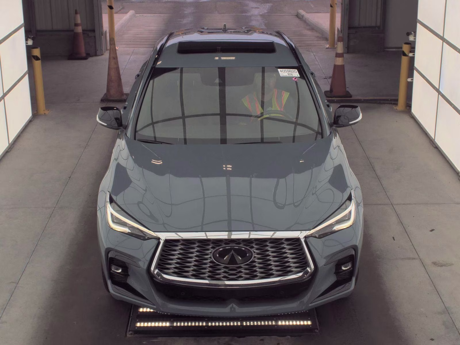 2025 Slate Gray INFINITI QX55 ESSENTIAL AWD SUV