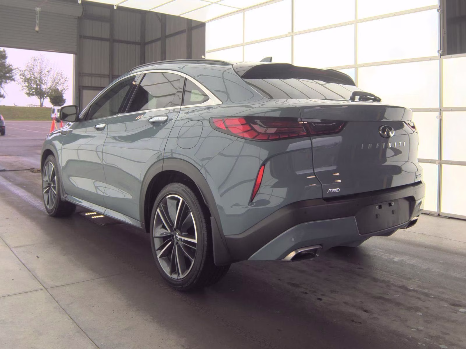 2025 Slate Gray INFINITI QX55 ESSENTIAL AWD SUV
