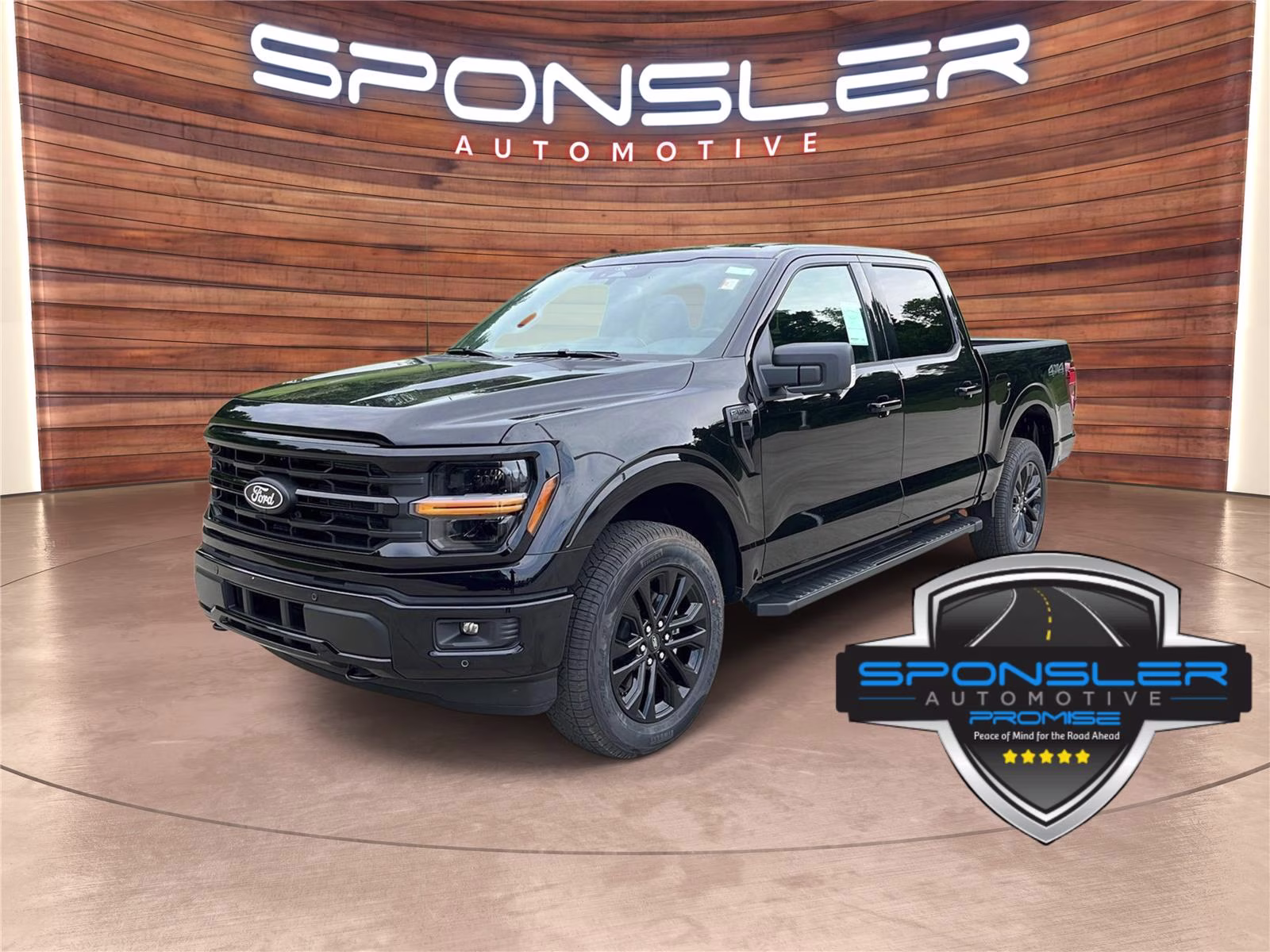 2026 Agate Black Ford F-150 XLT 4X4 Truck