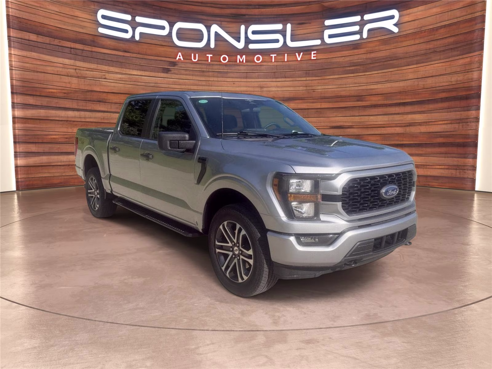 2023 Iconic Silver Ford F-150 XL 4X4 Truck