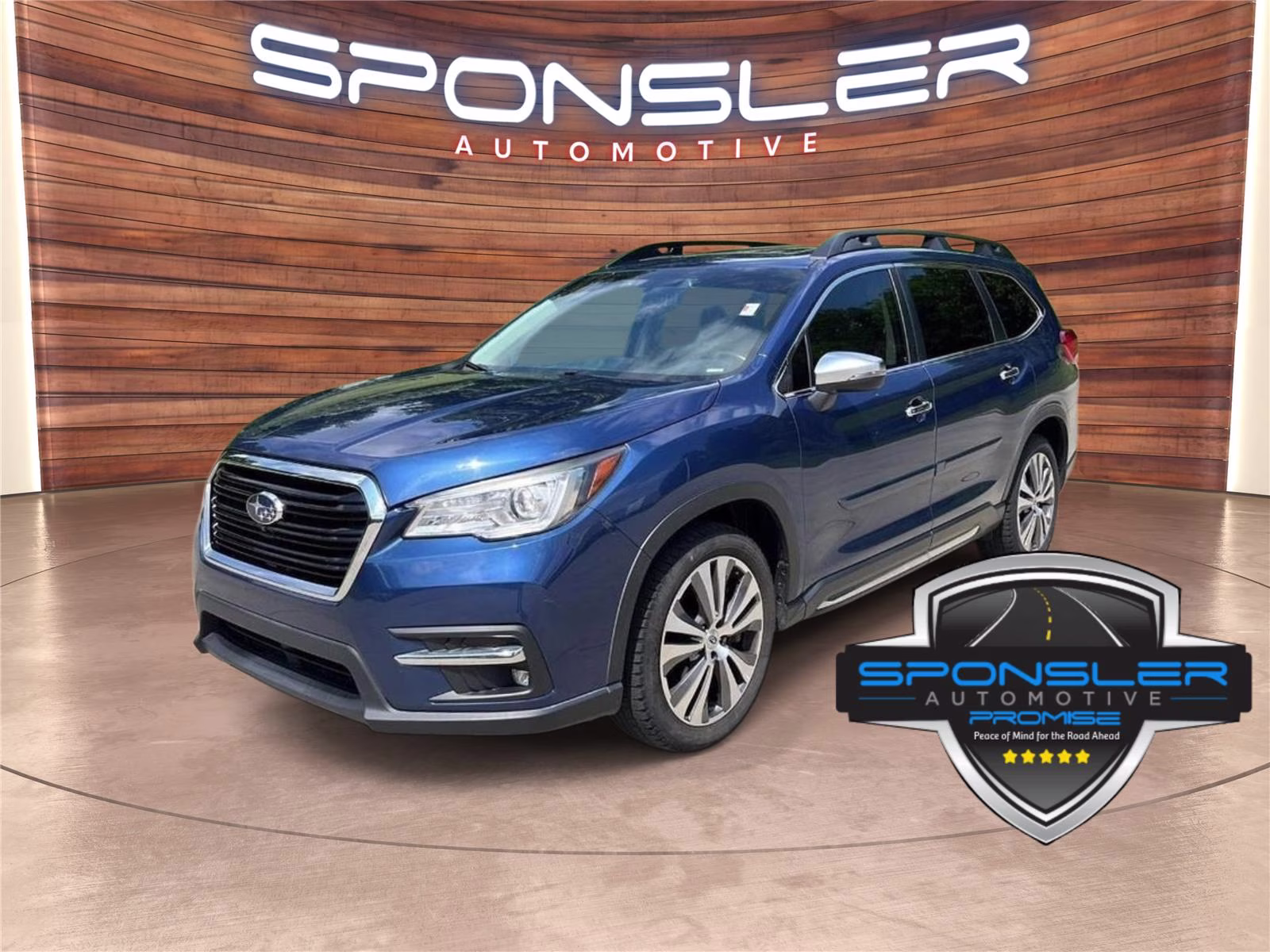 Abyss Blue Pearl 2019 Subaru Ascent Touring 7-Passenger AWD SUV / Crossover All-Wheel Drive Continuously Variable Transmission