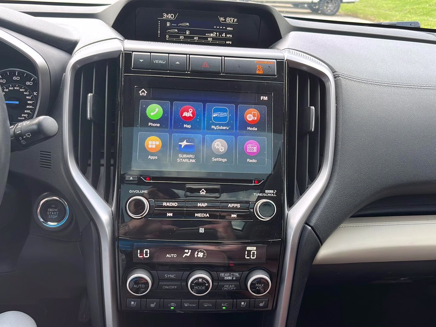 2019 Abyss Blue Pearl Subaru Ascent Touring AWD SUV