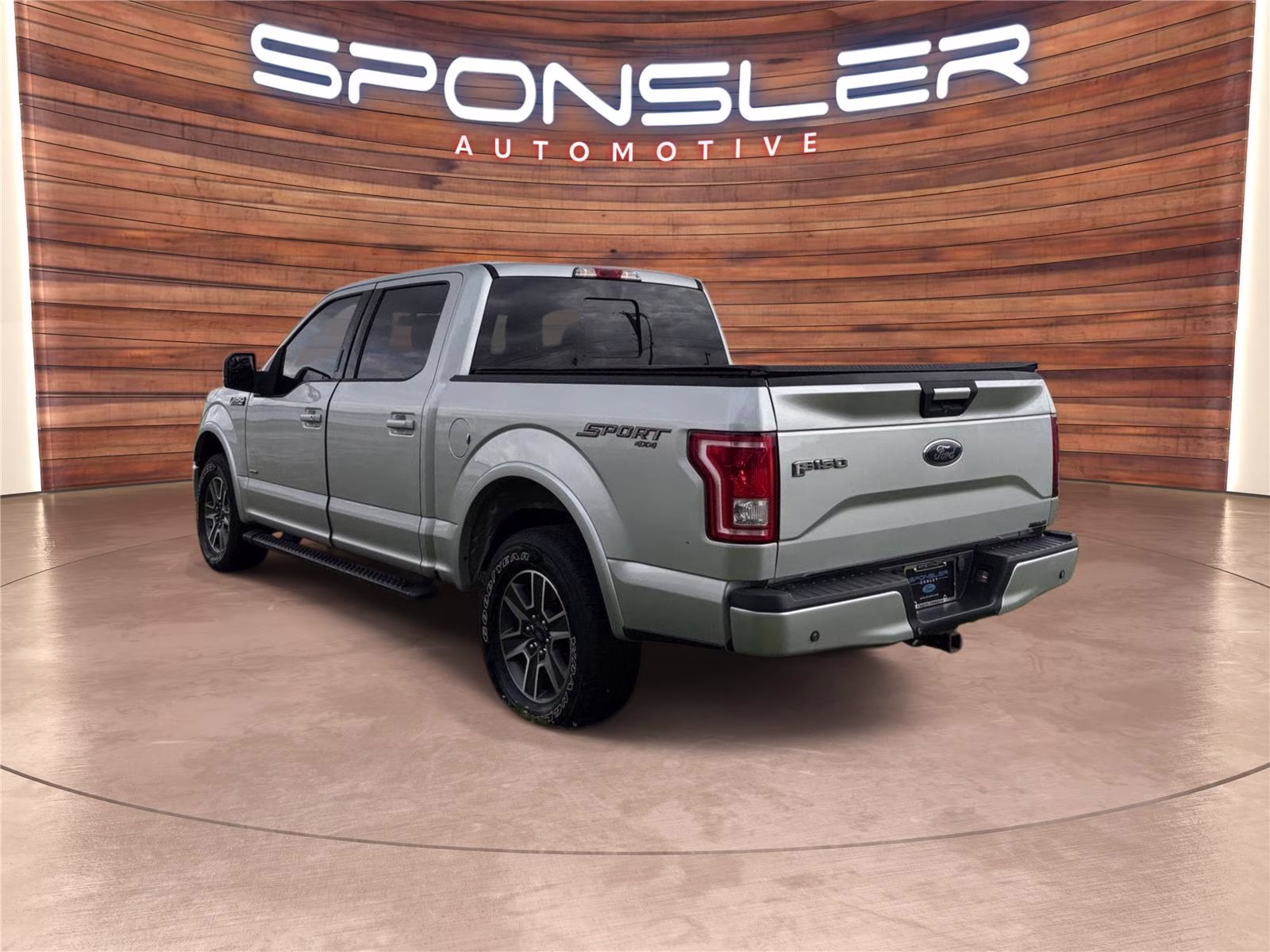 2015 Ingot Silver Metallic Ford F-150 XLT 4X4 Truck
